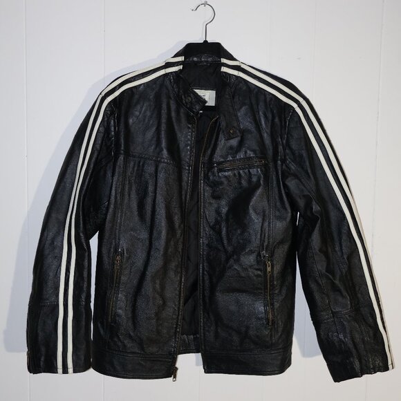 725 Originals faux Leather Moto Jacket Men’s Size S - Picture 1 of 9